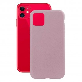други,аксесоари,ksix,iphone,11,phone,case,clear,(pink)