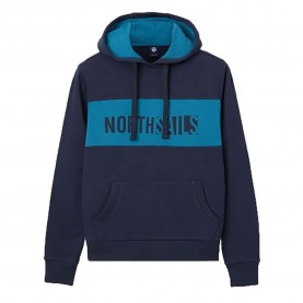 суичър,мъжки,пуловери,north,sails,organic,fleece,hoodie,navy,blue,(blue)