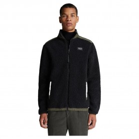 блуза,мъжки,пуловери,north,sails,polyester,nylon,full,zip,sweatshirt,black