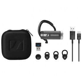слушалки,слушалки,sennheiser,presence,uc,bluetooth,wireless,earphones,black