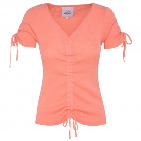 тениска,дамски,тениски,pepe,jeans,sonia,short,sleeve,t,shirt,refurbished,orange