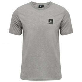 тениска,мъжки,тениски,hummel,legacy,graham,short,sleeve,t,shirt,grey,(grey,melange)