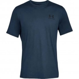 тениска,мъжки,тениски,under,armour,sportstyle,left,chest,t,shirt,navy,academy,(blue)