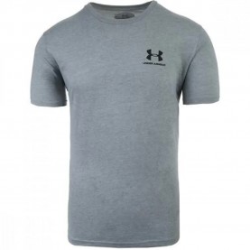 тениска,мъжки,тениски,under,armour,sportstyle,left,chest,t,shirt,grey,steel,light,heather,(grey)