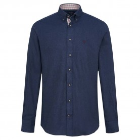 риза,с,дълъг,ръкав,мъжки,ризи,hackett,melange,flannel,multi,long,sleeve,shirt,blue