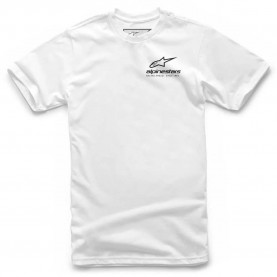 тениска,мъжки,тениски,alpinestars,corporate,short,sleeve,t,shirt,white,(white)