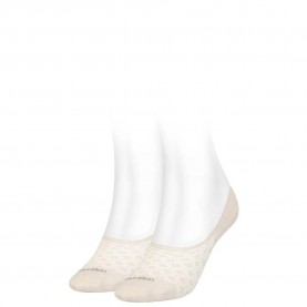 чорапи,дамски,чорапи,calvin,klein,footie,high,cut,diamond,open,work,socks,2,pairs,beige,(nude)