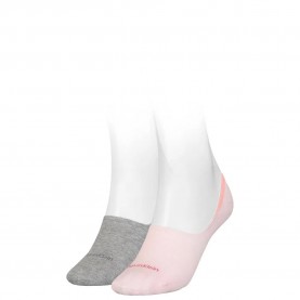 чорапи,дамски,чорапи,calvin,klein,footie,mid,cut,socks,2,pairs,pink