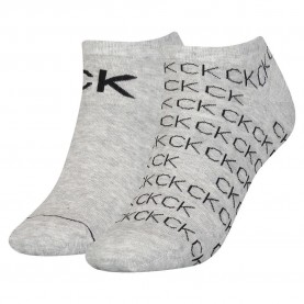 чорапи,дамски,чорапи,calvin,klein,sneaker,all,over,logo,socks,2,pairs,light,grey,melange,(grey)