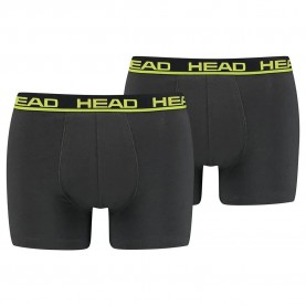 боксерки,мъжко,бельо,head,basic,boxers,2,units,phantom,lime,punch,(black)