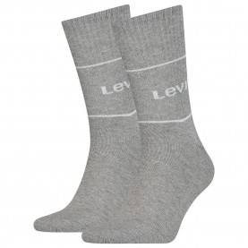 чорапи,мъжки,чорапи,levi´s,®,short,cut,logo,sport,socks,2,pairs,grey,melange,(grey)