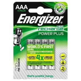 батерии,energizer,hr03,700mah,aaa,rechargeable,battery,4,units,silver,(black,grey,green)