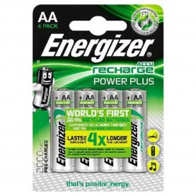 батерии,energizer,hr6,2000mah,aa,rechargeable,battery,4,units,silver,(black,grey,green)