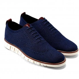 обувки,мъжки,обувки,cole,haan,zerogrand,stitchlite,oxford,shoes,blue