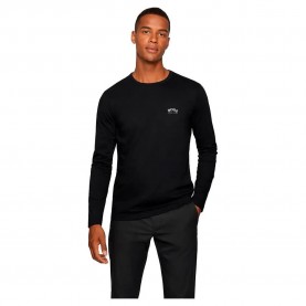тениска,мъжки,тениски,boss,togn,curved,t,shirt,black
