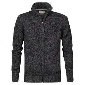 блуза,мъжки,пуловери,petrol,industries,full,zip,sweater,black