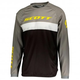 блуза,с,дълъг,ръкав,мъжки,тениски,дамски,тениски,scott,350,swap,evo,long,sleeve,jersey,black,grey,(black,grey)