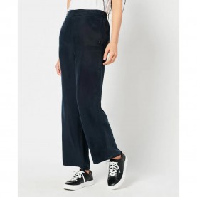 Панталони Superdry Studio Cupro pants - Blue (Eclipse Navy) панталони,дамски,панталони,superdry,studio,cupro,pants,blue,(eclipse,navy)