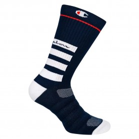 чорапи,мъжки,чорапи,champion,performance,crew,socks,navy,red,white,(blue)