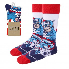 чорапи,мъжки,чорапи,cerdá,marvel,socks,blue,(white)