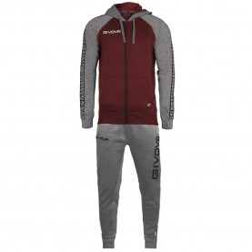 анцуг,мъжки,анцузи,givova,103,tracksuit,light,melange,grey,grenade,(grey)