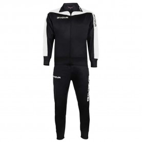 анцуг,мъжки,анцузи,givova,roma,tracksuit,black,white,(black)
