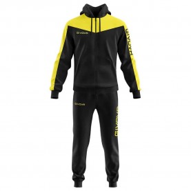 анцуг,мъжки,анцузи,givova,roma,tracksuit,black,(black,yellow)