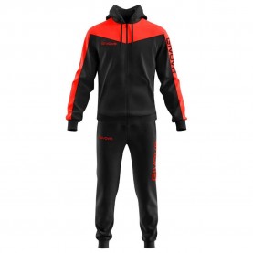 анцуг,мъжки,анцузи,givova,roma,tracksuit,red,black,(red)