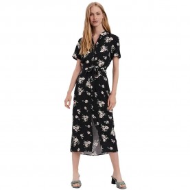 рокля,дамски,поли,и,рокли,vero,moda,simply,easy,short,sleeve,long,dress,black,(black,aop,sandy)
