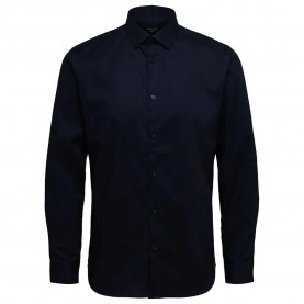 риза,с,дълъг,ръкав,мъжки,ризи,selected,brooklyn,slim,long,sleeve,shirt,blue,(navy,blazer)