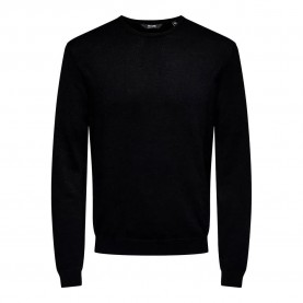 блуза,мъжки,пуловери,only,&,sons,wyler,life,sweater,black,(black)
