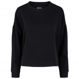 блуза,дамски,блузи,pieces,chilli,sweatshirt,black