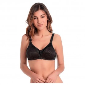 дамско,бельо,дамски,бикини,и,танкини,playtex,double,support,bra,black,(black)