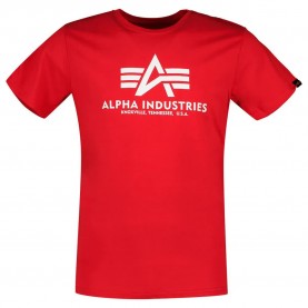 тениска,мъжки,тениски,alpha,industries,basic,short,sleeve,t,shirt,speed,red,white,(red)