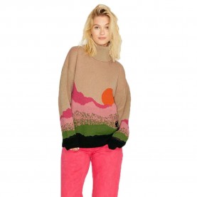 блуза,дамски,пуловери,дамски,плетени,дрехи,jack,&,jones,gaia,roll,neck,jjxx,sweater,brown