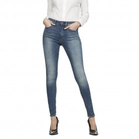 дънки,дамски,панталони,g,star,lhana,high,super,skinny,jeans,blue