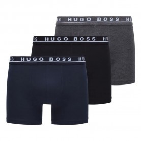 боксерки,мъжко,бельо,boss,elastane,boxers,3,units,blue