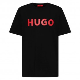 Тениска HUGO Dulivio short sleeve T-shirt - Black (Black) тениска,мъжки,тениски,hugo,dulivio,short,sleeve,t,shirt,black,(black)