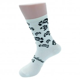 чорапи,дамски,чорапи,angelina,calzino,air,skulls,socks,white