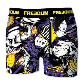 боксерки,детско,бельо,freegun,boxers,purple,cards,(multicolor)