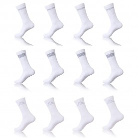 чорапи,мъжки,чорапи,kappa,t709,socks,12,pairs,white,(white)