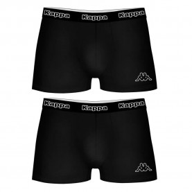 боксерки,мъжко,бельо,kappa,boxers,2,units,black,black,(black)