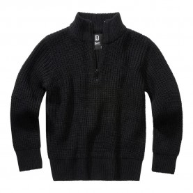 блуза,детски,блузи,brandit,marine,troyer,high,neck,sweater,black,(black)