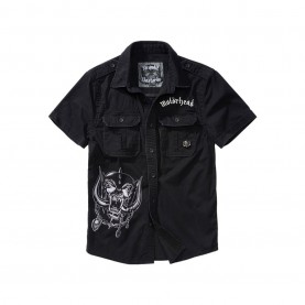 мъжка,риза,с,къс,ръкав,мъжки,ризи,brandit,motörhead,vintage,short,sleeve,shirt,black