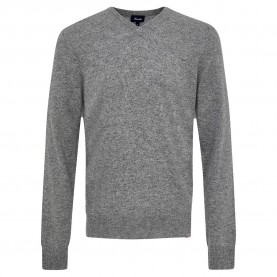 блуза,мъжки,пуловери,façonnable,cash,12gg,v,neck,sweater,grey