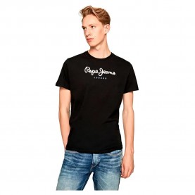 Тениска Pepe jeans Eggo T-shirt - Black (Black) тениска,мъжки,тениски,pepe,jeans,eggo,t,shirt,black,(black)
