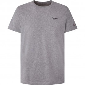 Тениска Pepe jeans Original Basic 3N short sleeve T-shirt - Grey (Grey Marlange) тениска,мъжки,тениски,pepe,jeans,original,basic,3n,short,sleeve,t,shirt,grey,(grey,marlange)
