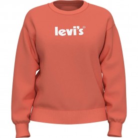 поларена,блуза,дамски,блузи,levi´s,®,graphic,standard,sweatshirt,red,(ssnl,poster,logo,fleece,persimmon)