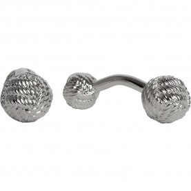бижутерия,hackett,metal,knot,cufflinks,silver