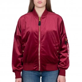 Яке Alpha industries MA-1 OS LW Velvet jacket - Red (Burgundy) яке,дамски,якета,и,палта,alpha,industries,ma,1,os,lw,velvet,jacket,red,(burgundy)